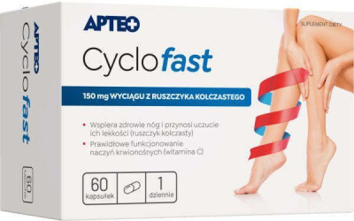 Apteo, Cyclofast, 60 kapsułek