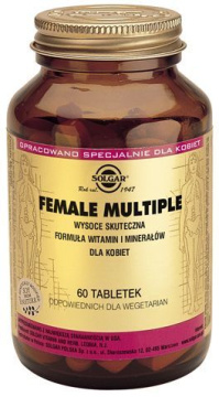 SOLGAR Female Multiple, 60 tabletek