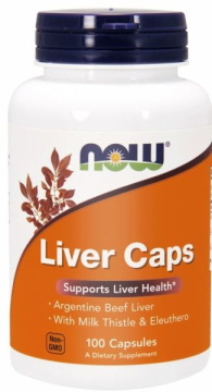 NOW Foods Liver Caps,100 kapsułek