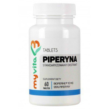 MyVita Piperyna 10 mg, 60 tabletek