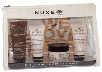 Nuxe Reve de Miel  zestaw podróżny z kosmetyczką
