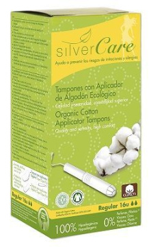 Masmi Silver Care Regular tampony z aplikatorem 16 sztuk