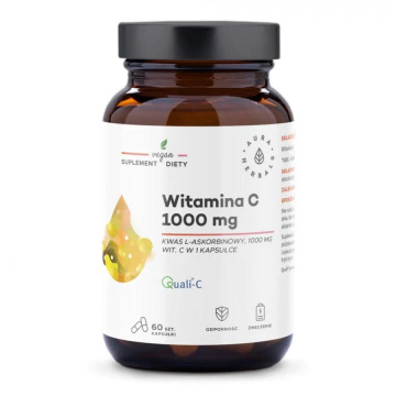 Aura Herbals Witamina C 1000 mg,  60 kapsułek