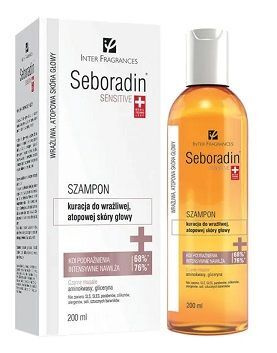 Seboradin Sensitive, szampon do wrażliwej i atopowej skóry głowy, 200ml