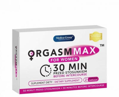 Orgasm Max for Women, 2 kapsułki