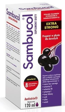 Sambucol Extra Strong  płyn 120ml