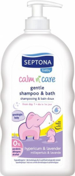 Septona baby szampon dla dzieci z dziurawca i lawendy 500 ml