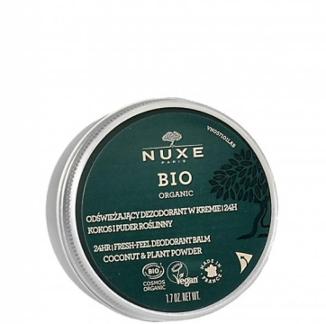 Nuxe Bio, odświeżający dezodorant w kremie, 50 ml