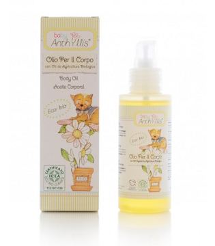 ANTHYLLIS BABY ECO BIO oliwka olejek do ciała z olejem z rolnictwa ekologicznego, 100 ml
