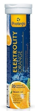 PROTEGO Elektrolity Orange 20 tabletek musujących