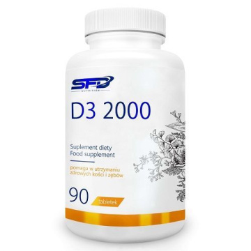 SFD D3 2000, 90 tabletek