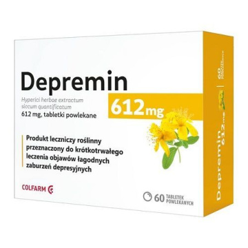 DEPREMIN 612 mg, 60 tabletek