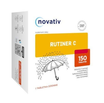 NOVATIV RUTINER C, 150 tabletek