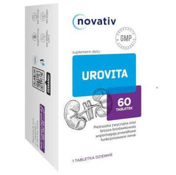 NOVATIV UROVITA, 60 tabletek