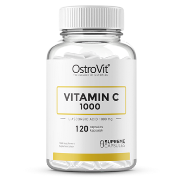 OSTROVIT Vitamin C 1000 mg, 120 kapsułek