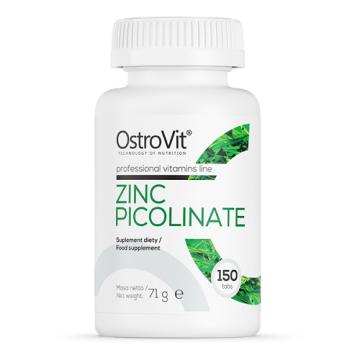 OSTROVIT Zinc Picolinate cynk 150 tabletek