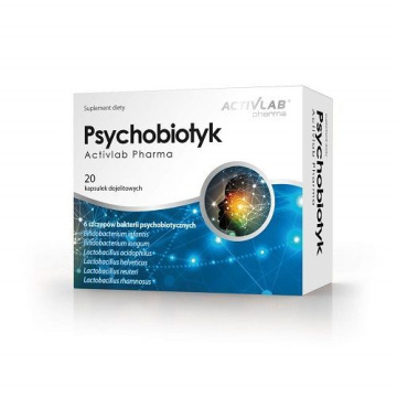 Activlab Pharma, Psychobiotyk, 20 kapsułek