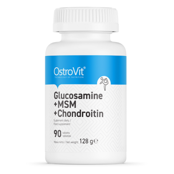 OSTROVIT - Glukozamina + MSM + Chondroityna, 90 tabletek