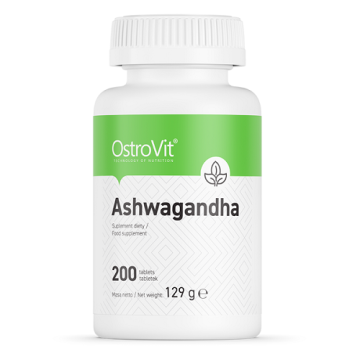 OSTROVIT Ashwagandha, 200 tabletek