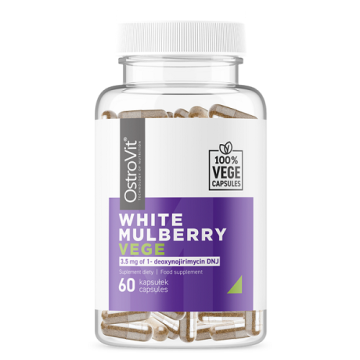 OSTROVIT - White Mulberry Morwa biała VEGE, 60 kapsułek