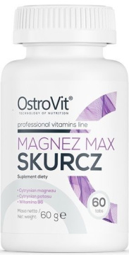 OSTROVIT Magnez Max Skurcz 60 tabletek