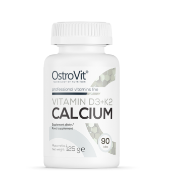 OSTROVIT Vitamin D3 + K2 + Calcium, 90 tabletek