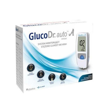 GLUCODR. Auto A, glukometr, 1 sztuka