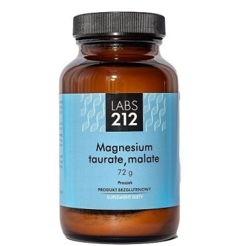 LABS212, Magnesium taurate malate, Taurynian jabłczan magnezu, 72 g