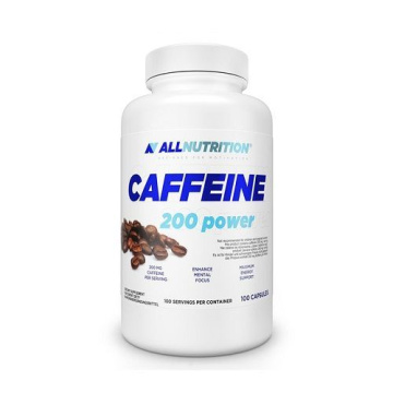ALLNUTRITION Caffeine 200 power, 100 kapsulek