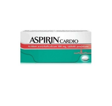 Aspirin Cardio 100 mg, 30 tabletek dojelitowych IMPORT RÓWNOLEGŁY