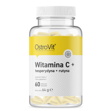 OSTROVIT Vitamin C + Hesperidin + Rutin, 60 kapsułek