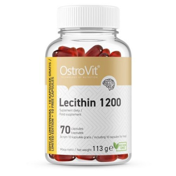 OSTROVIT - Lecithin 1200 mg, 70 kapsułek