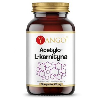 YANGO Acetylo-L-karnityna, 90 kapsułek