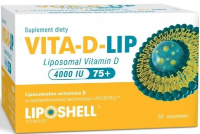 Vita-D-Lip - liposomalna witamina D 4000 IU 75+, 30 saszetek
