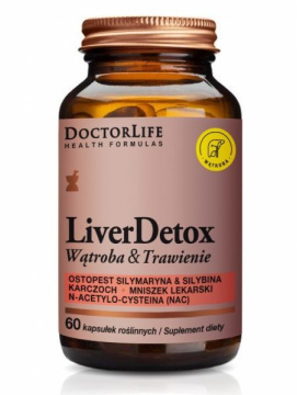 Doctor Life Liver Detox, 60 kapsułek