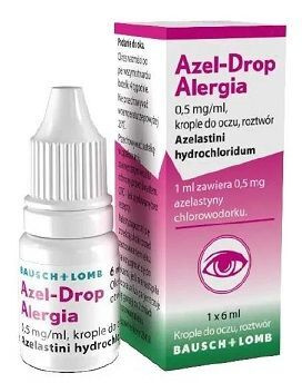 Azel-Drop Alergia 0,5mg/ml, krople do oczu, 6ml