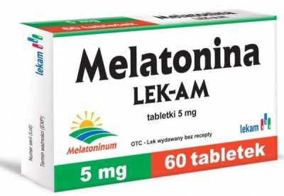 Melatonina LEK-AM 5mg  60 tabletek