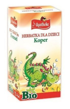 APOTHEKE herbatka dla dzieci Koper Bio 20 saszetek