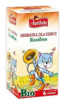 APOTHEKE herbatka dla dzieci Rooibos BIO 20 saszetek