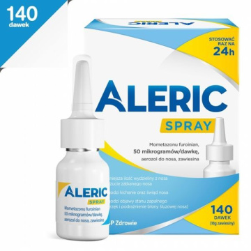 Aleric Spray aerozol do nosa x 140 dawek (18 g)