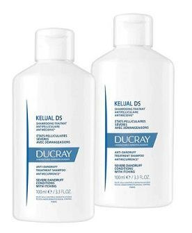 Ducray Kelual DS szampon do postępowania w ciężkich stanach łupieżowych, 2x100ml