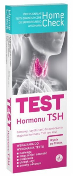 Test diagnostyczny Home Check Hormon TSH, 1 sztuka