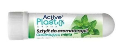 Active Plast Aroma, sztyft do aromaterapii, orzeźwiająca mięta, 1 sztuka