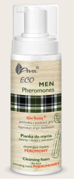 AVA Eco Men Pheromones Pianka do mycia twarzy i skóry z zarostem 150ml