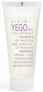 Ziaja Yego 2w1  żel pod prysznic i szampon zapach - cytrynowa werbena, 200ml