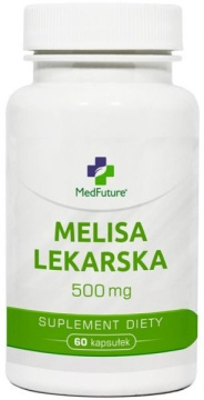Melisa lekarska 500 mg, 60 kapsułek (Medfuture)