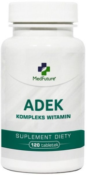 ADEK kompleks witamin, 120 tabletek