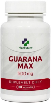 Guarana Max 500 mg, 60 kapsułek (Medfuture)
