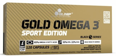 Olimp gold omega 3 Sport Edition x 120 kaps