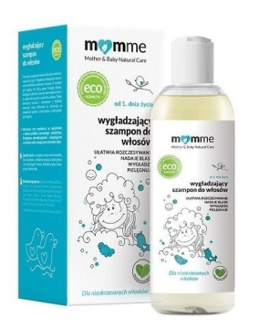 MomMe wygładzający szampon do włosów dla dzieci od 1 dnia życia 150 ml